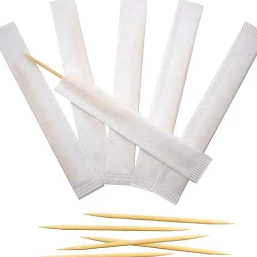 Environmentally friendly disposable bamboo toothpick